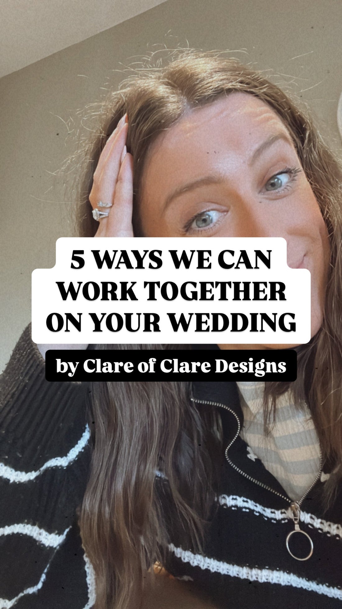 5 ways we can work together on your wedding