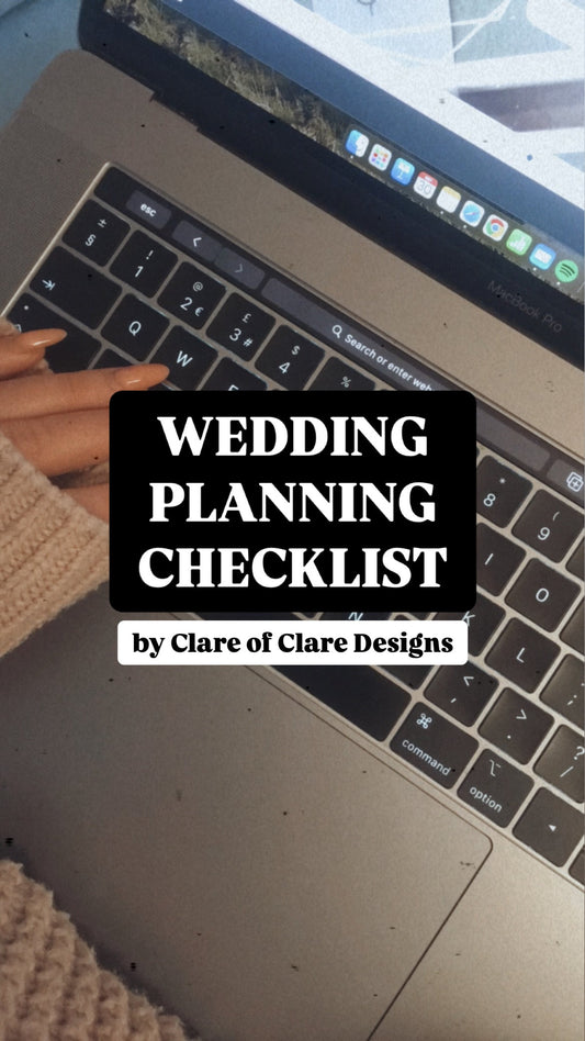 Free wedding planning checklist