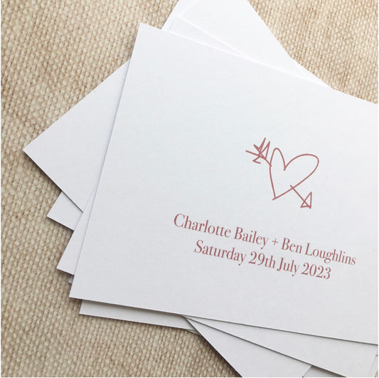 Simple Heart Save The Date