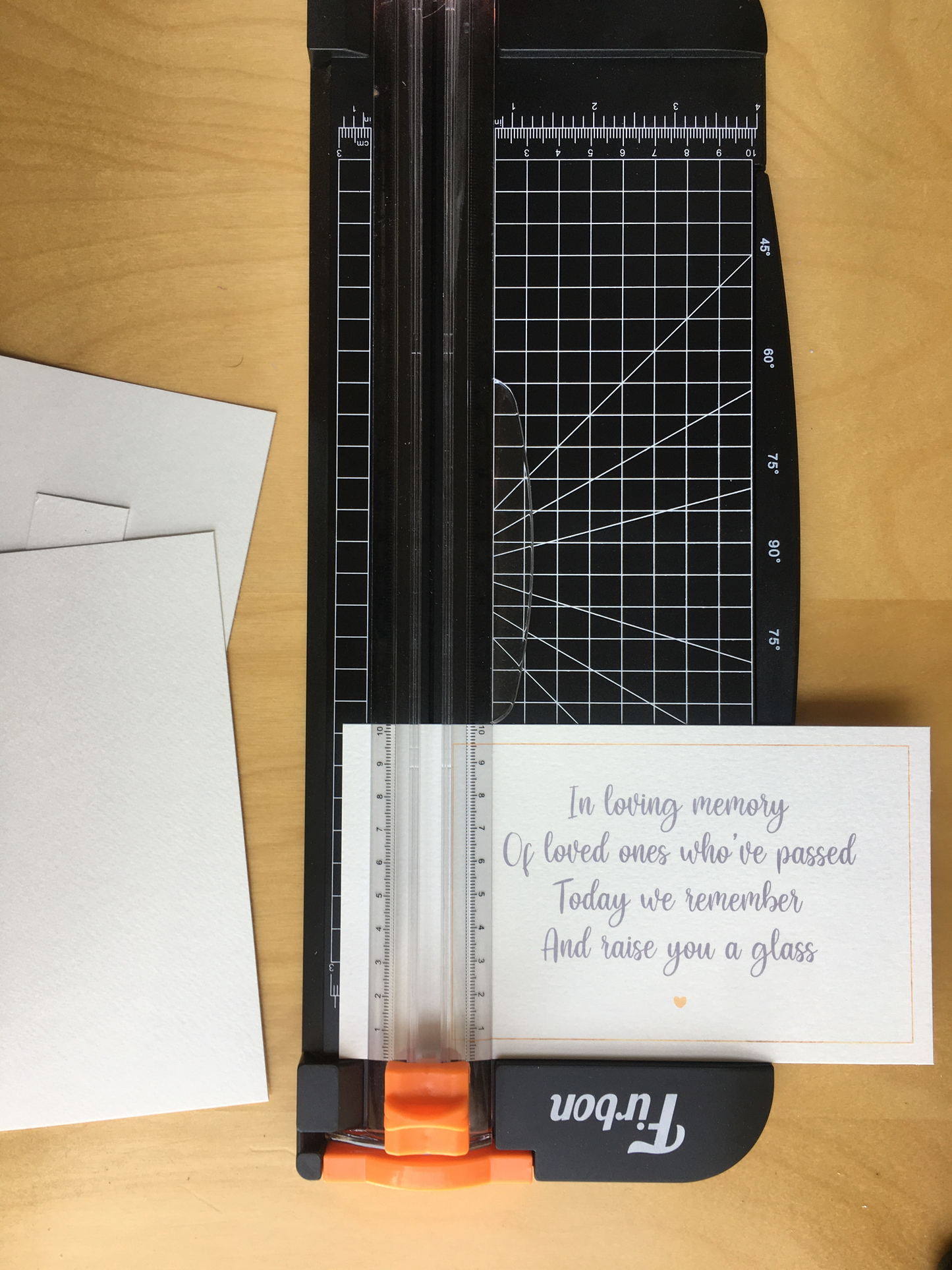 Memorial Poem 'In Loving Memory' - Download & Print