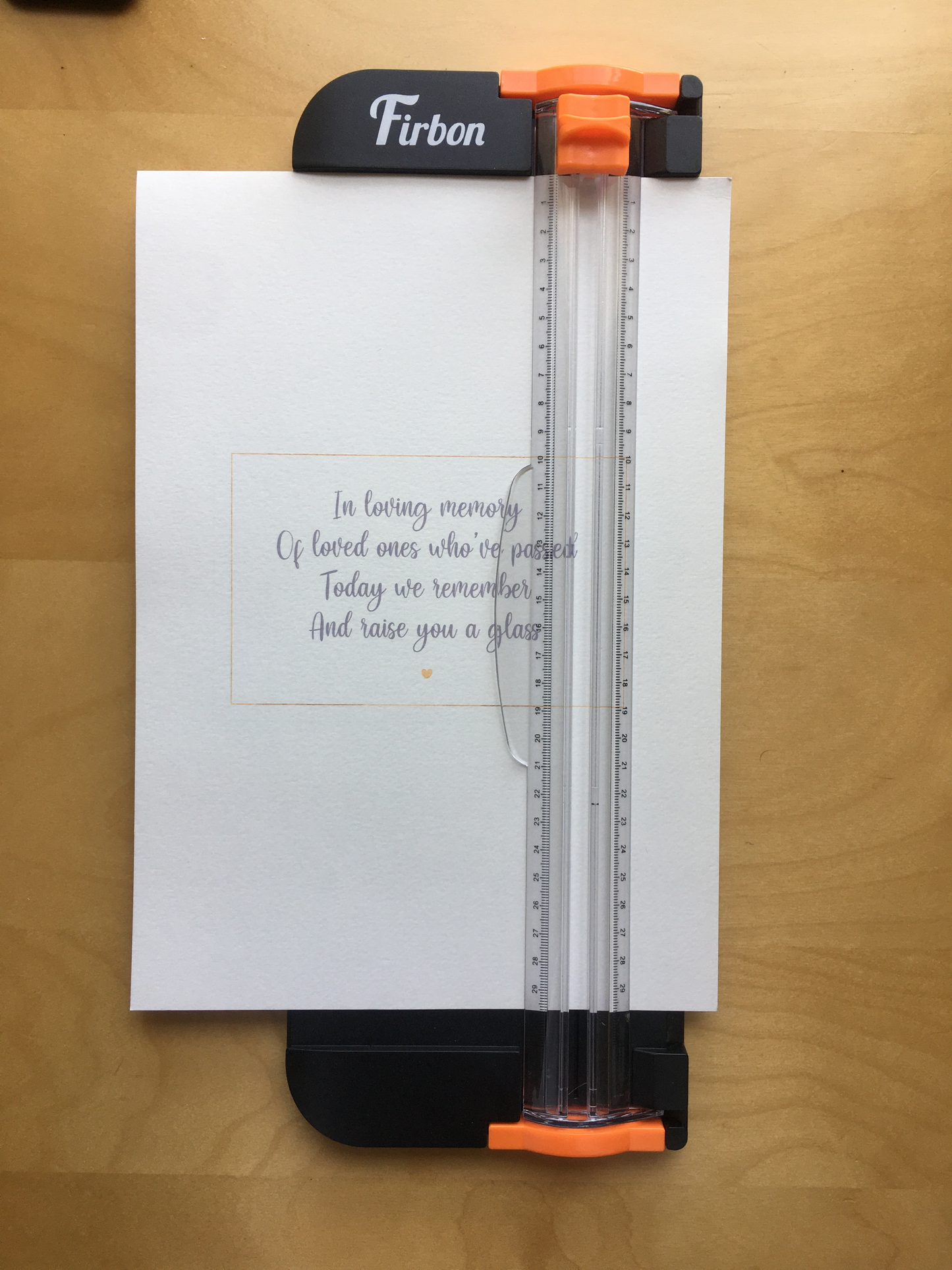 Memorial Poem 'In Loving Memory' - Download & Print