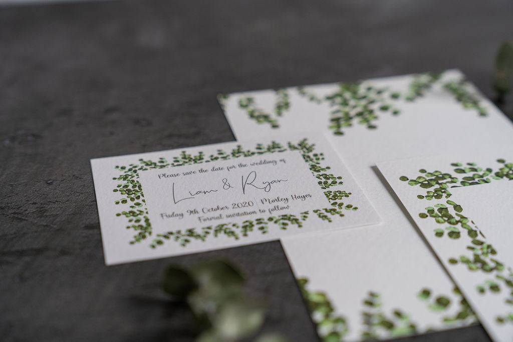 Eucalyptus Frame Invitation