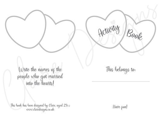 Kids' Activity Booklet