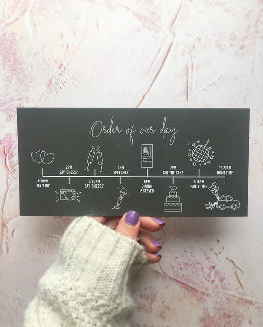 Order of the Day Timeline Postcards SAMPLE