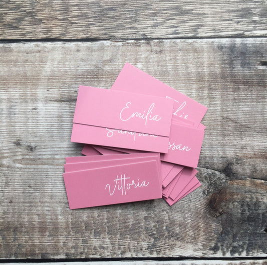Blush & Lavender Mini Place Names