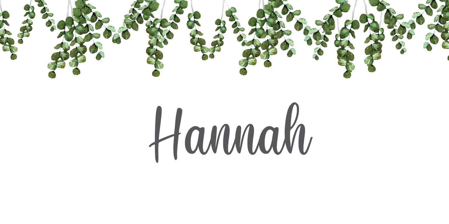 Eucalyptus Name Place Card