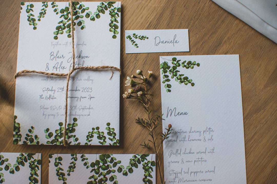 Eucalyptus Menus