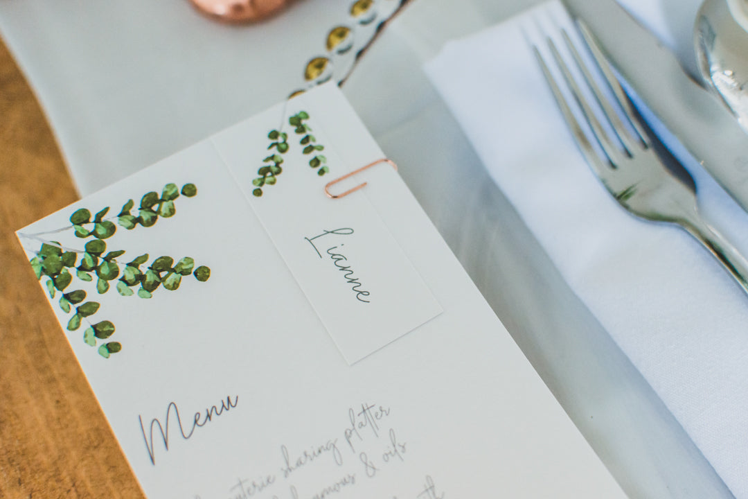 Eucalyptus Menus