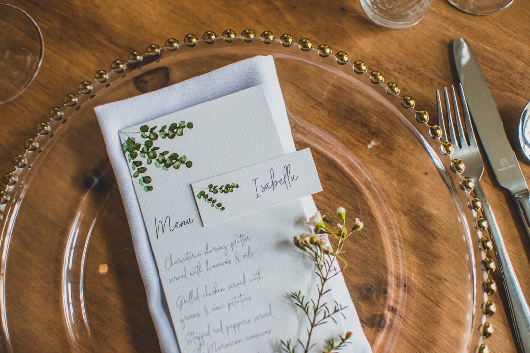 Eucalyptus Menus