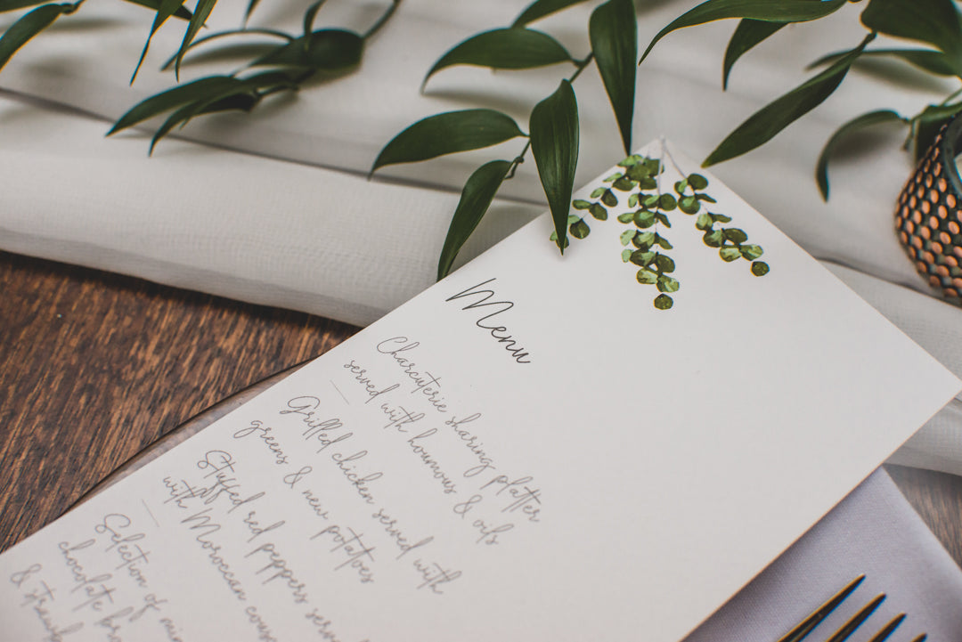 Eucalyptus Menus