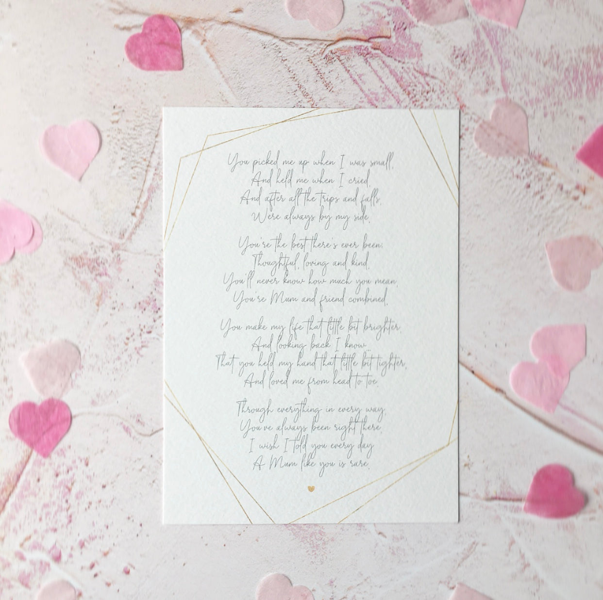 Mother's Day Poem, Mum's Birthday, Poem for Mum Seconds Print