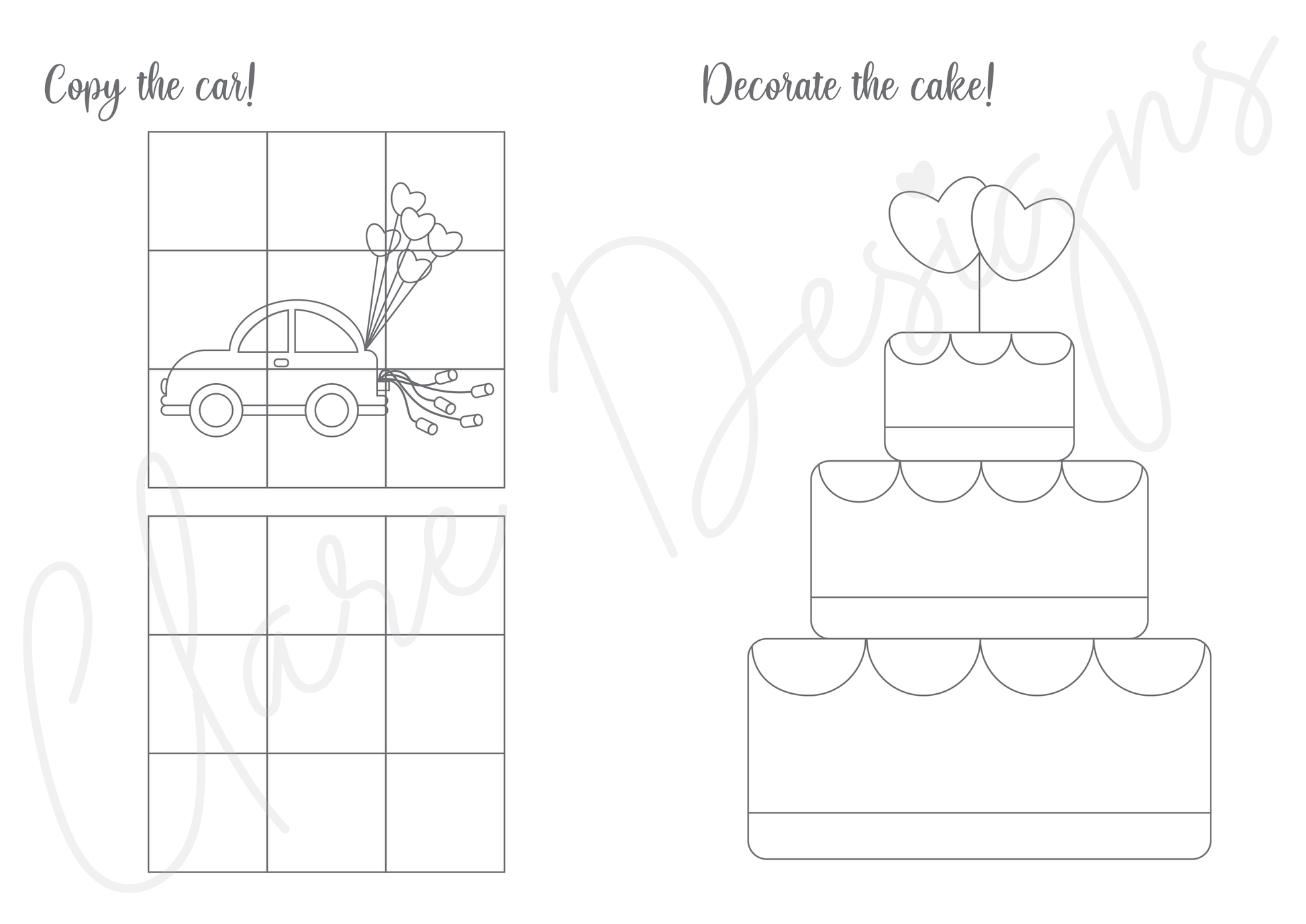 clare-designs-free-kids-wedding-activity-booklet for Free Printable Childrens Wedding Activity Book Uk Clare Designs | FREE Kids' Wedding Activity Booklet for Free Printable Childrens Wedding Activity Book Uk