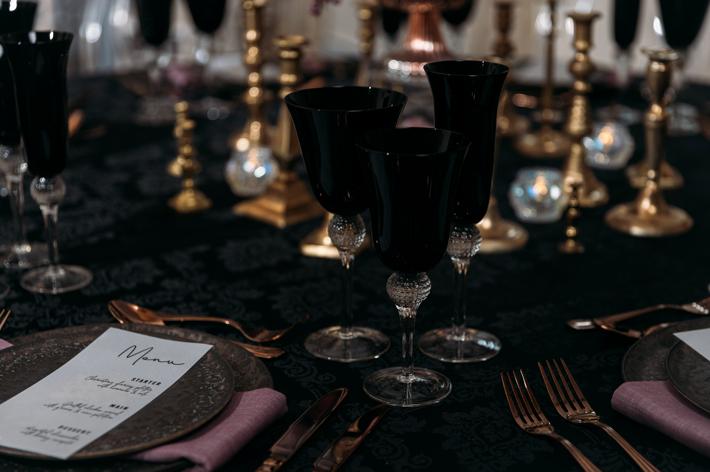 Minimal Vellum Menu