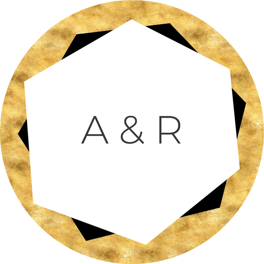 Gold Foil Effect Sticker