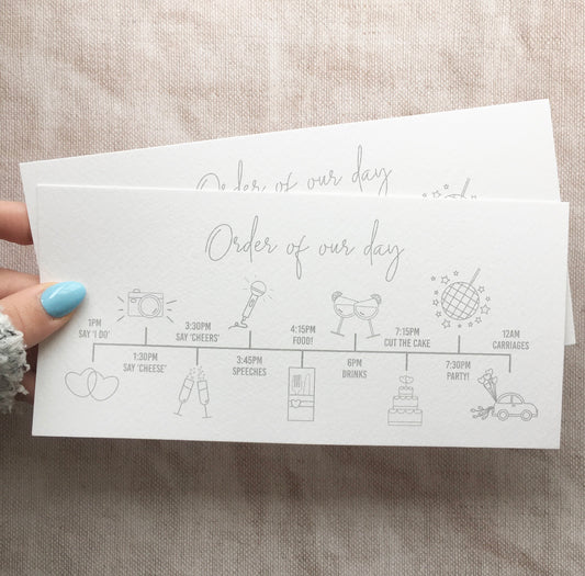 Ivory Order of the Day Timeline Postcards