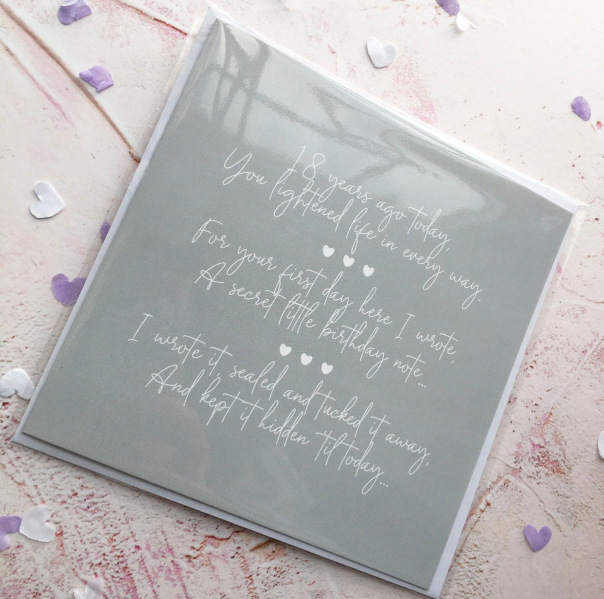 Newborn Baby 18th Birthday Card, Baby Shower Card