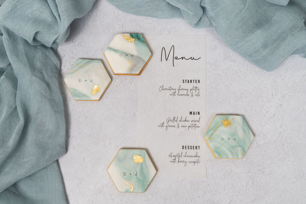 Minimal Vellum Menu