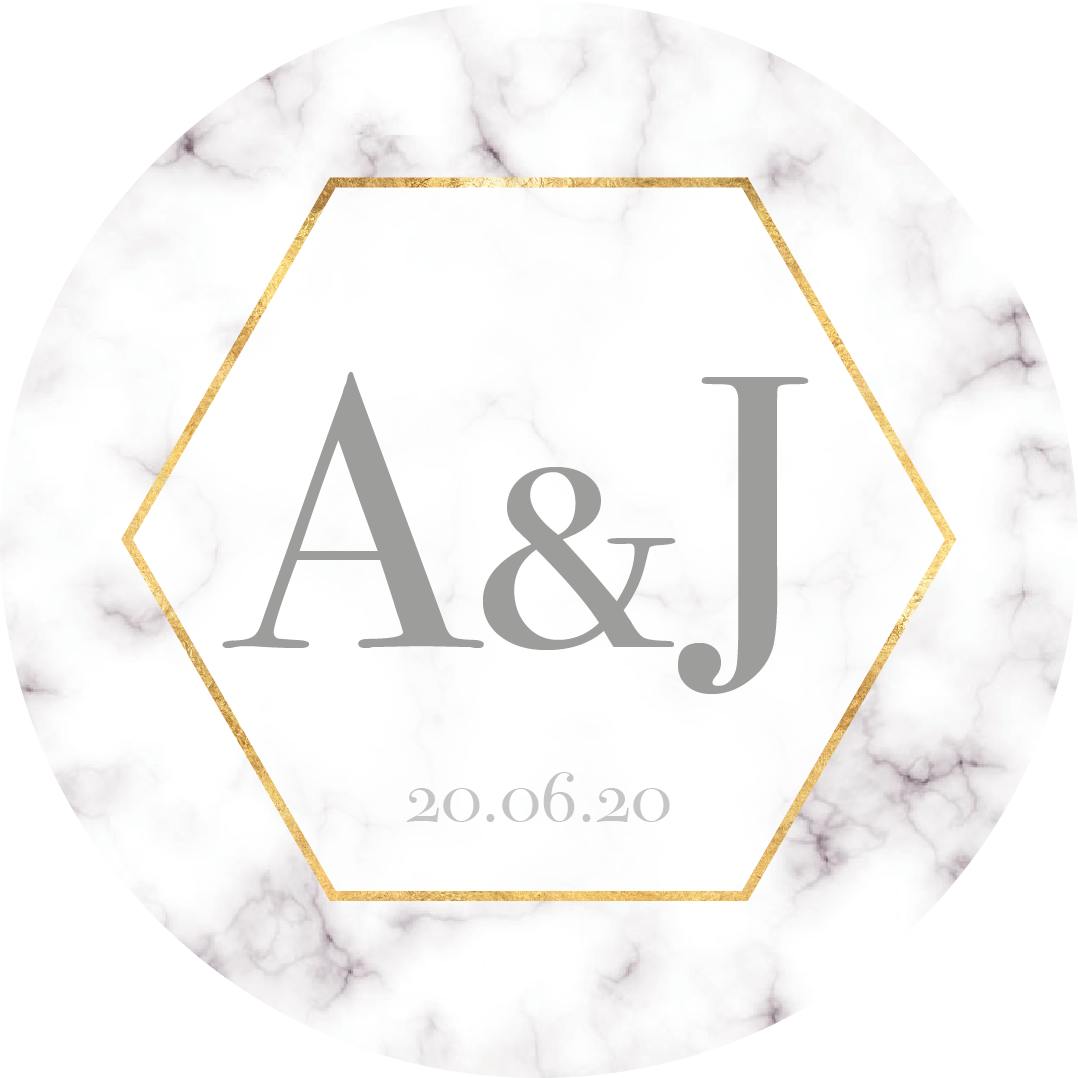 Geometric Marble Sticker