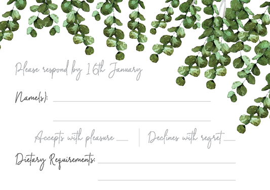 Eucalyptus RSVP