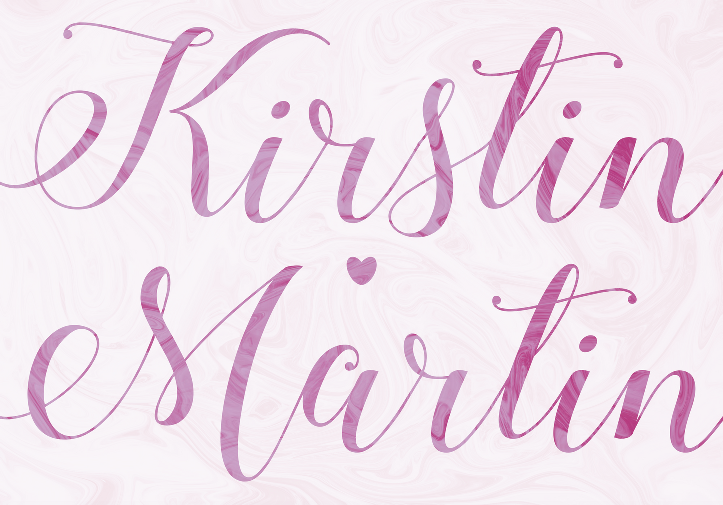 Pink Marble RSVP